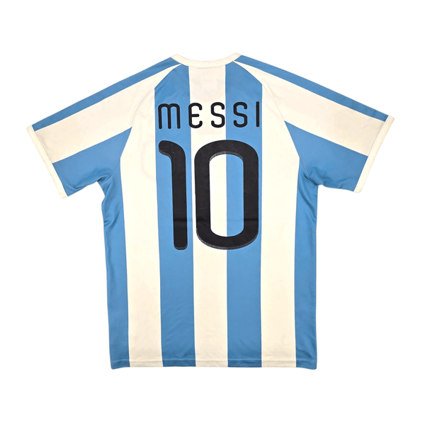 2010/11 Argentina Home Football Shirt (S) Adidas #10 Messi