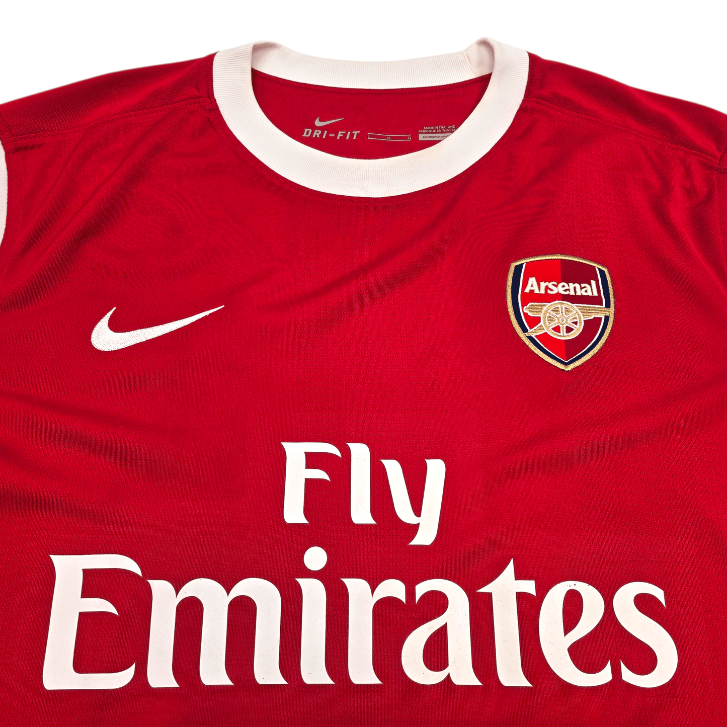 2010/11 Arsenal Home Football Shirt (L) Nike #14 Walcott