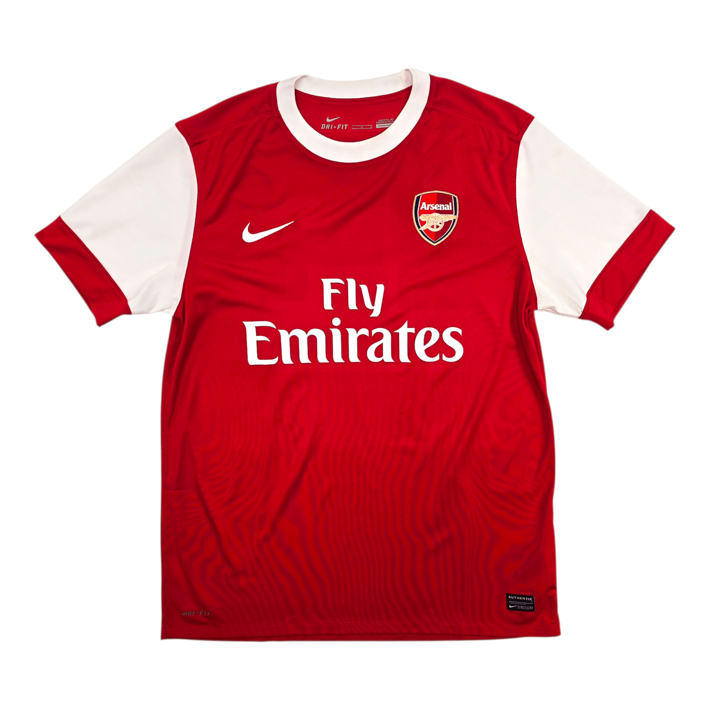 2010/11 Arsenal Home Football Shirt (L) Nike #14 Walcott