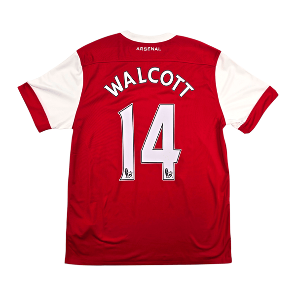 2010/11 Arsenal Home Football Shirt (L) Nike #14 Walcott