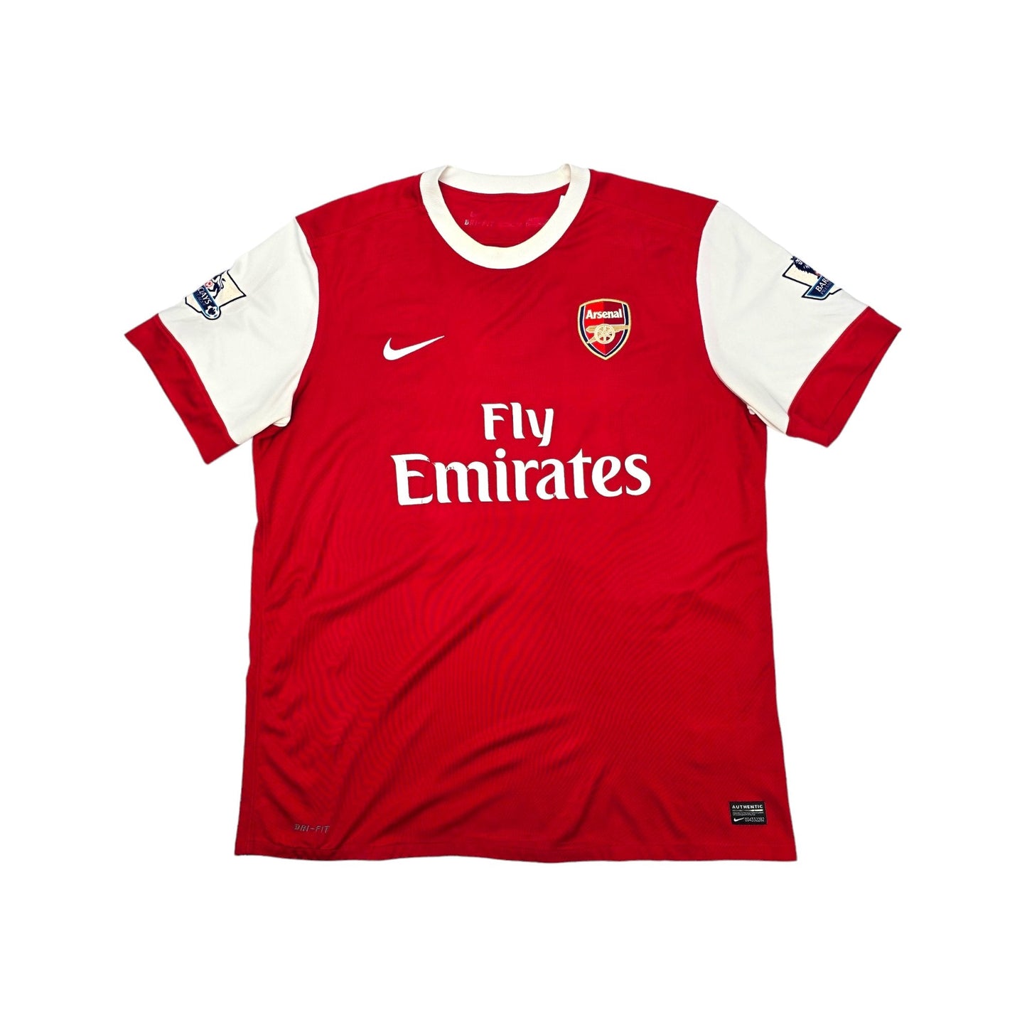 2010/11 Arsenal Home Football Shirt (XL) Nike # 10 v.Persie