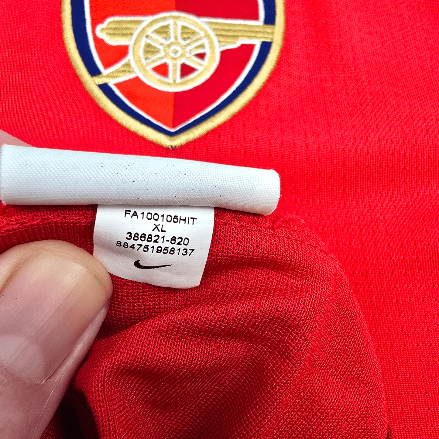 2010/11 Arsenal Home Football Shirt (XL) Nike #7 Rosicky