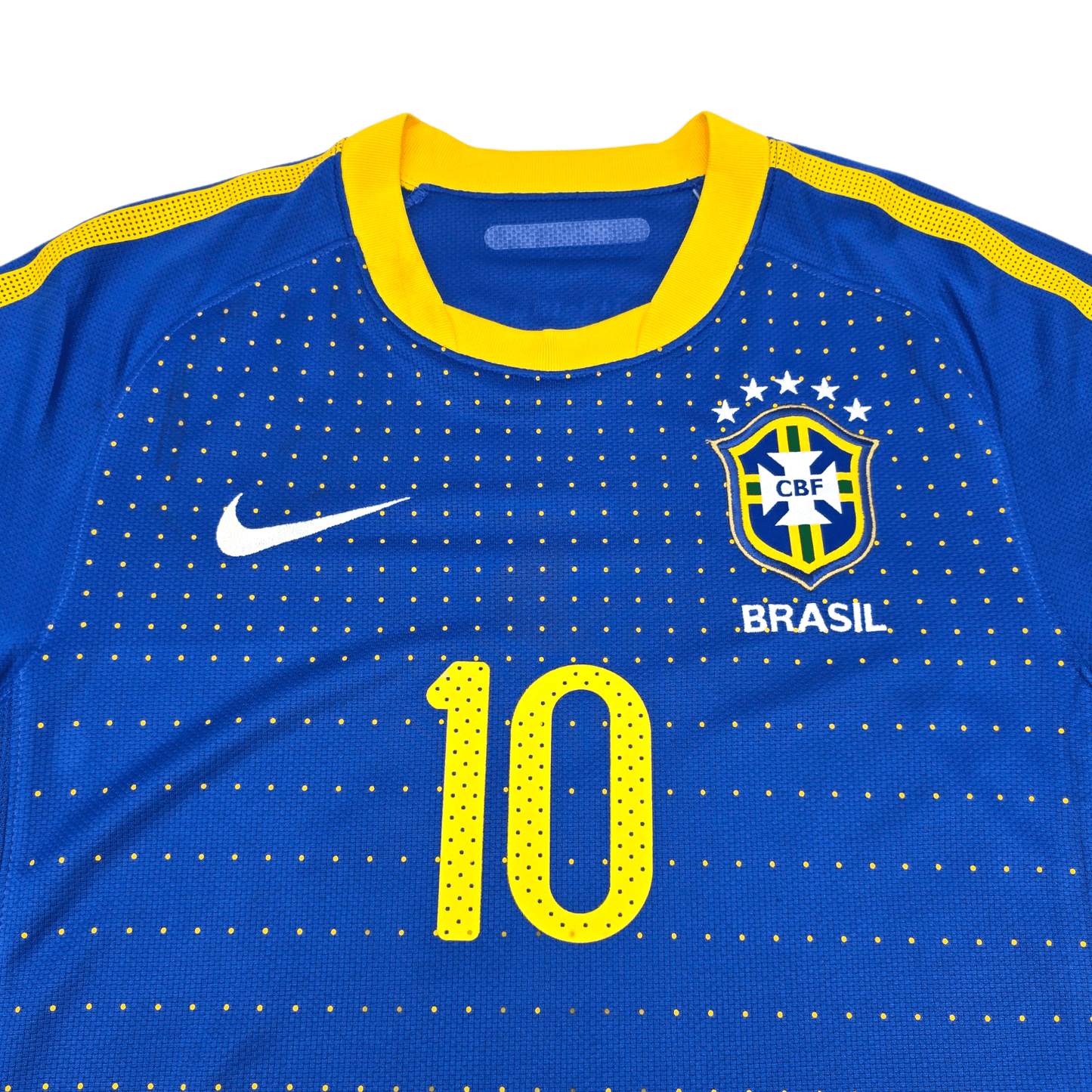 2010/11 Brazil Away Football Shirt (S) Nike #10 Kaka