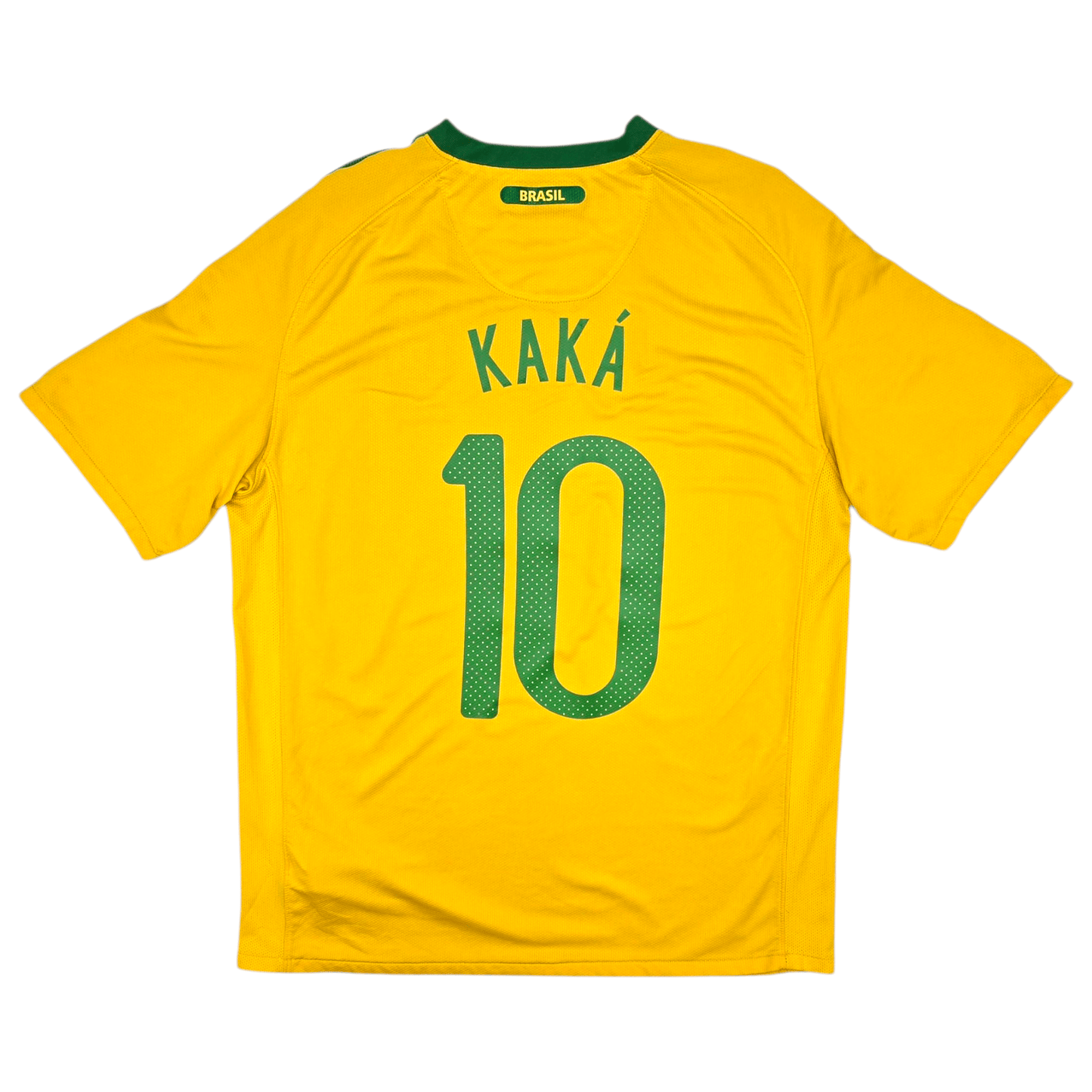 2010/11 Brazil Home Football Shirt (L) Nike #10 Kaka