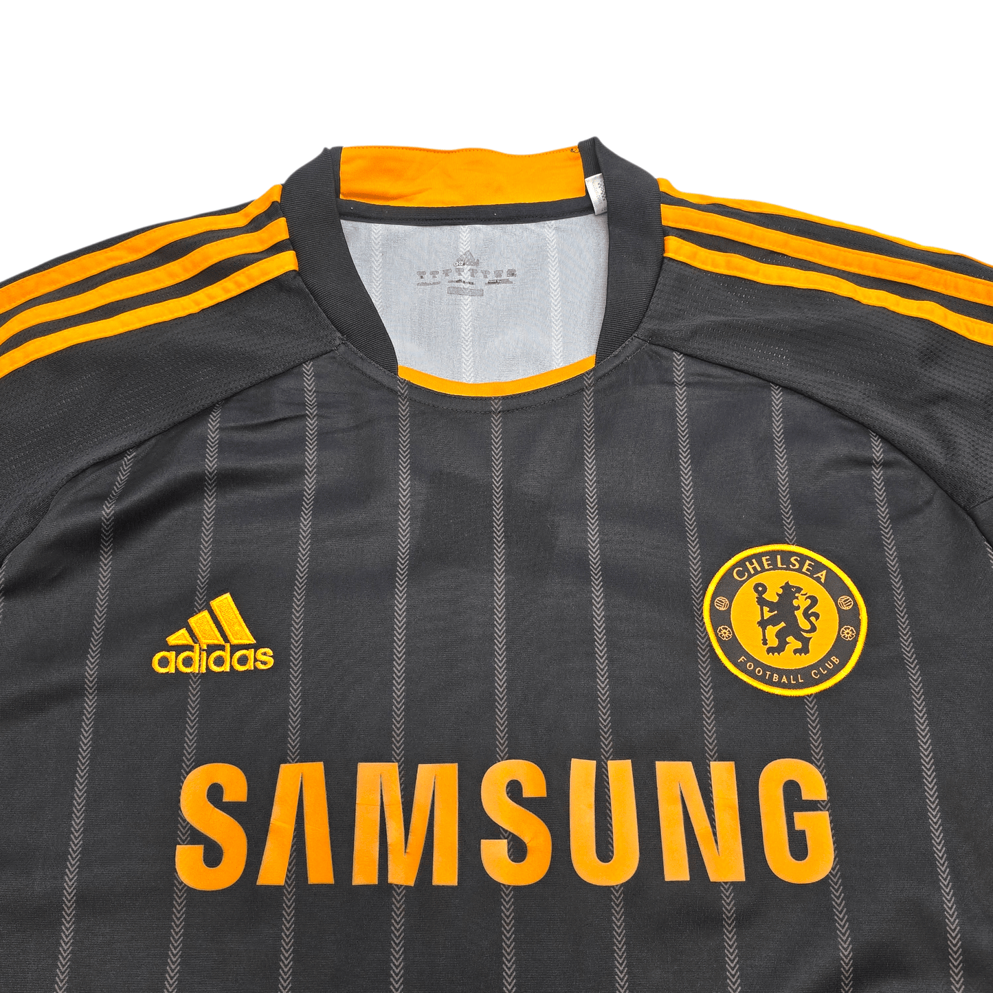 2010/11 Chelsea Away Football Shirt (L) Adidas #11 Drogba