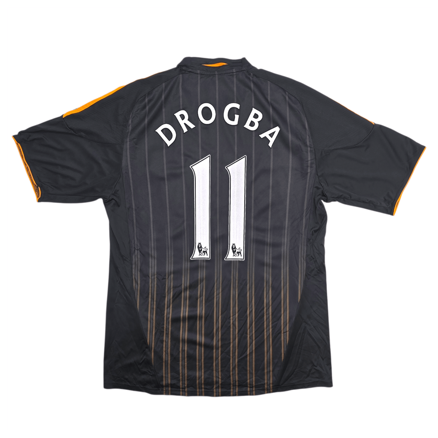 2010/11 Chelsea Away Football Shirt (L) Adidas #11 Drogba