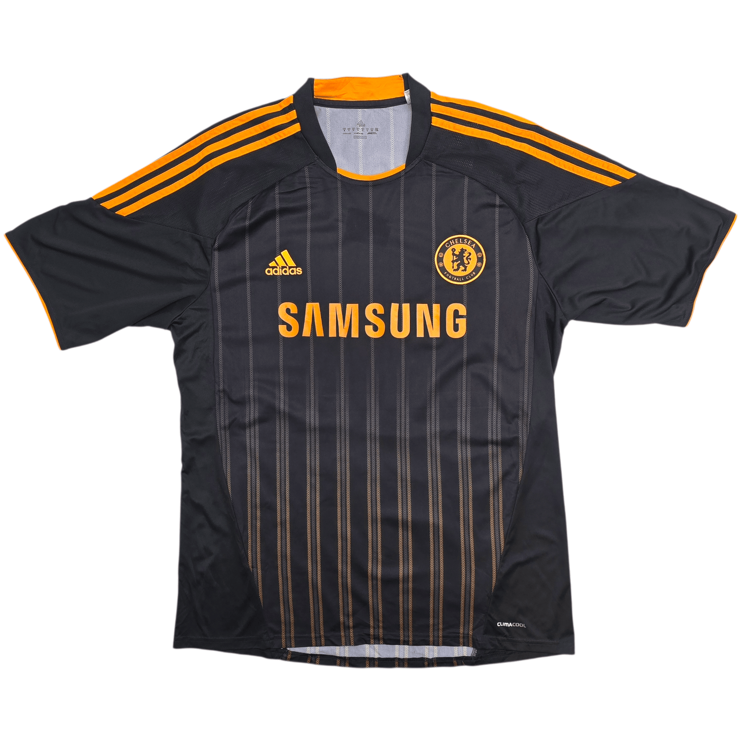 2010/11 Chelsea Away Football Shirt (L) Adidas #11 Drogba