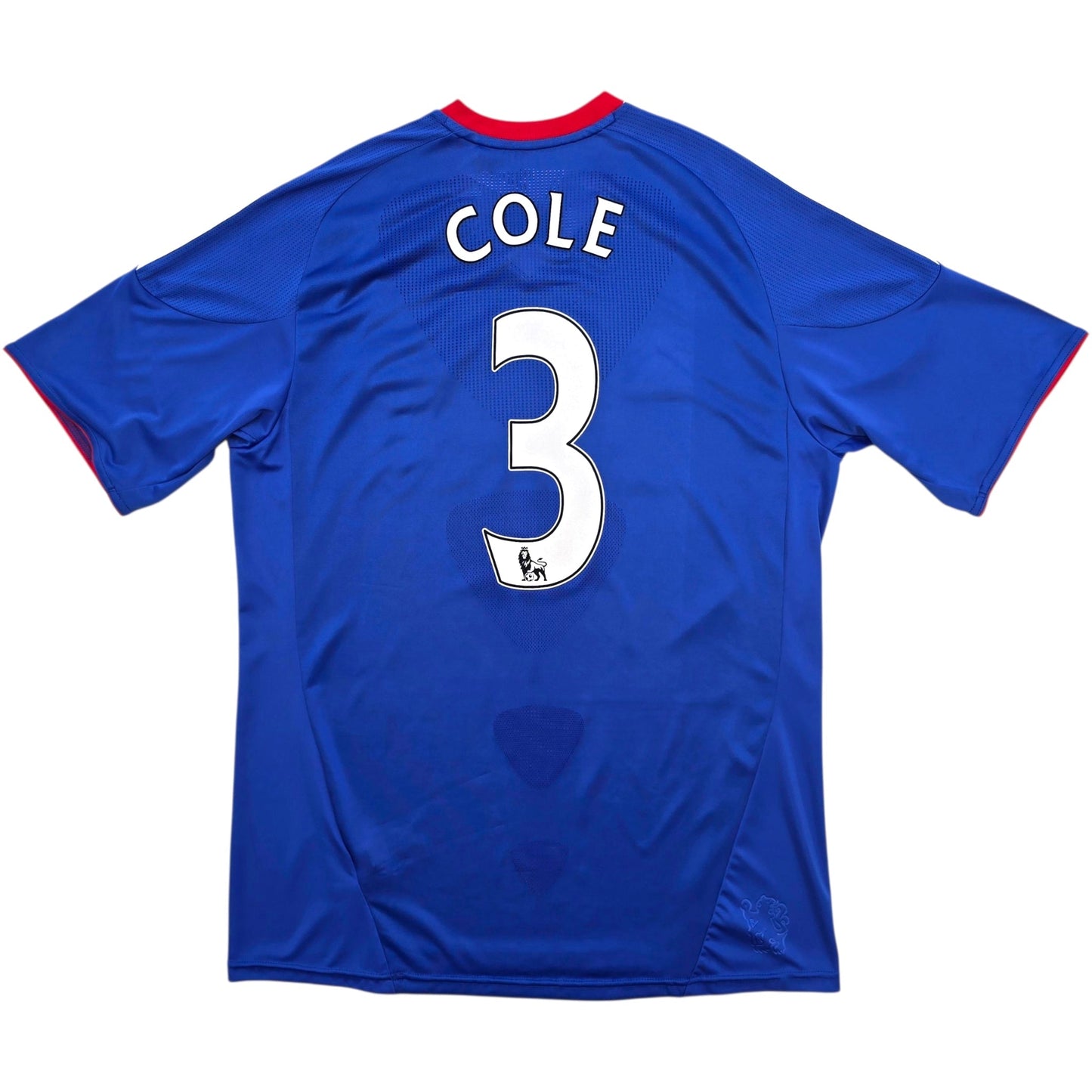 2010/11 Chelsea Home Football Shirt (L) Adidas #3 Cole