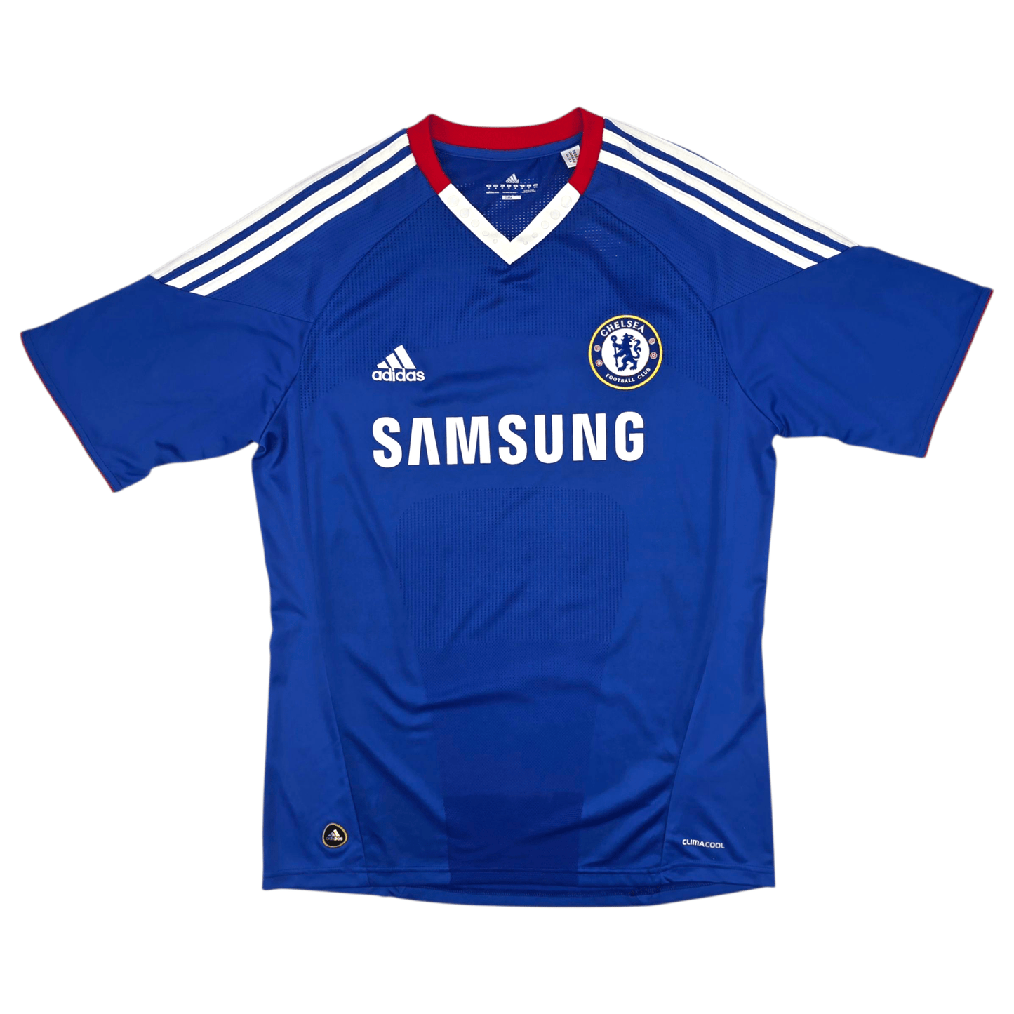 2010/11 Chelsea Home Football Shirt (M) Adidas #11 Drogba