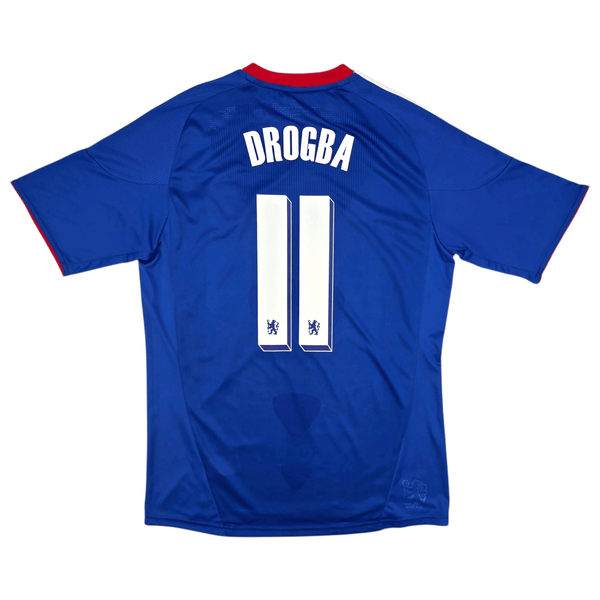 2010/11 Chelsea Home Football Shirt (M) Adidas #11 Drogba