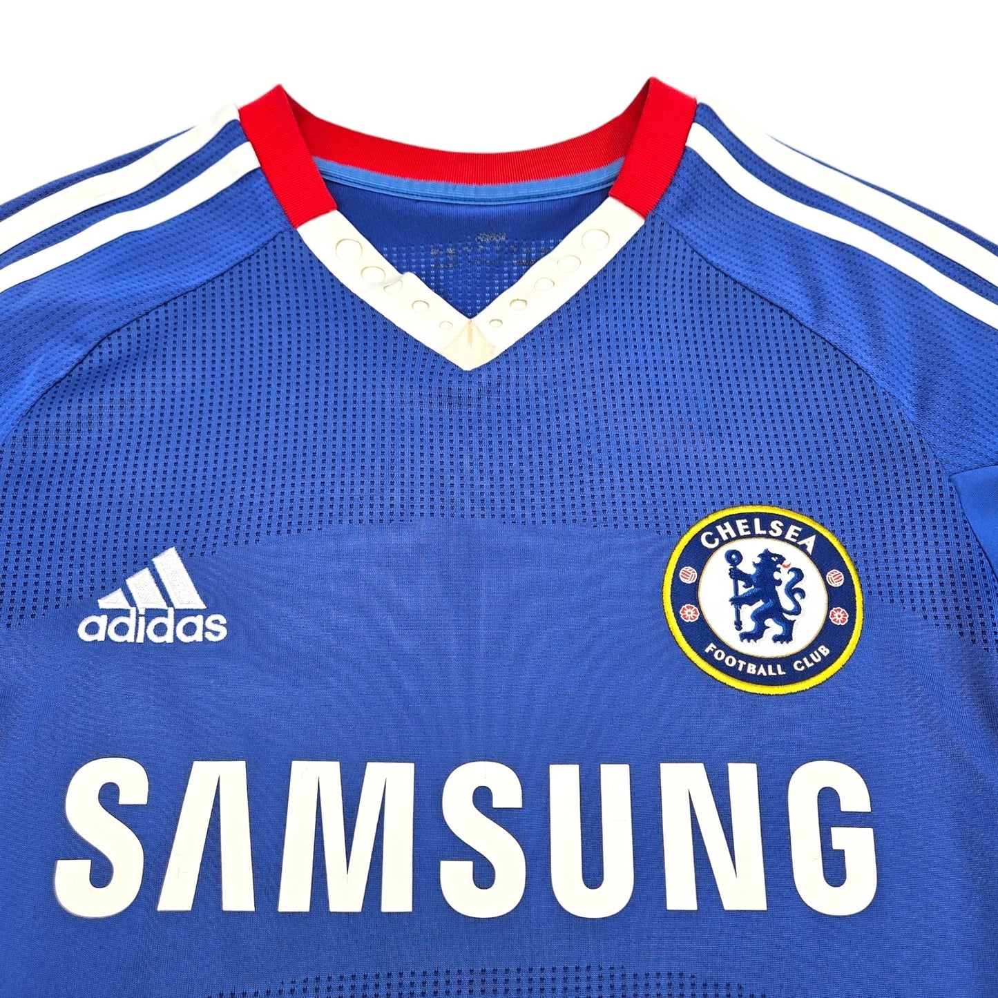 2010/11 Chelsea Home Football Shirt (S) Adidas #11 Drogba