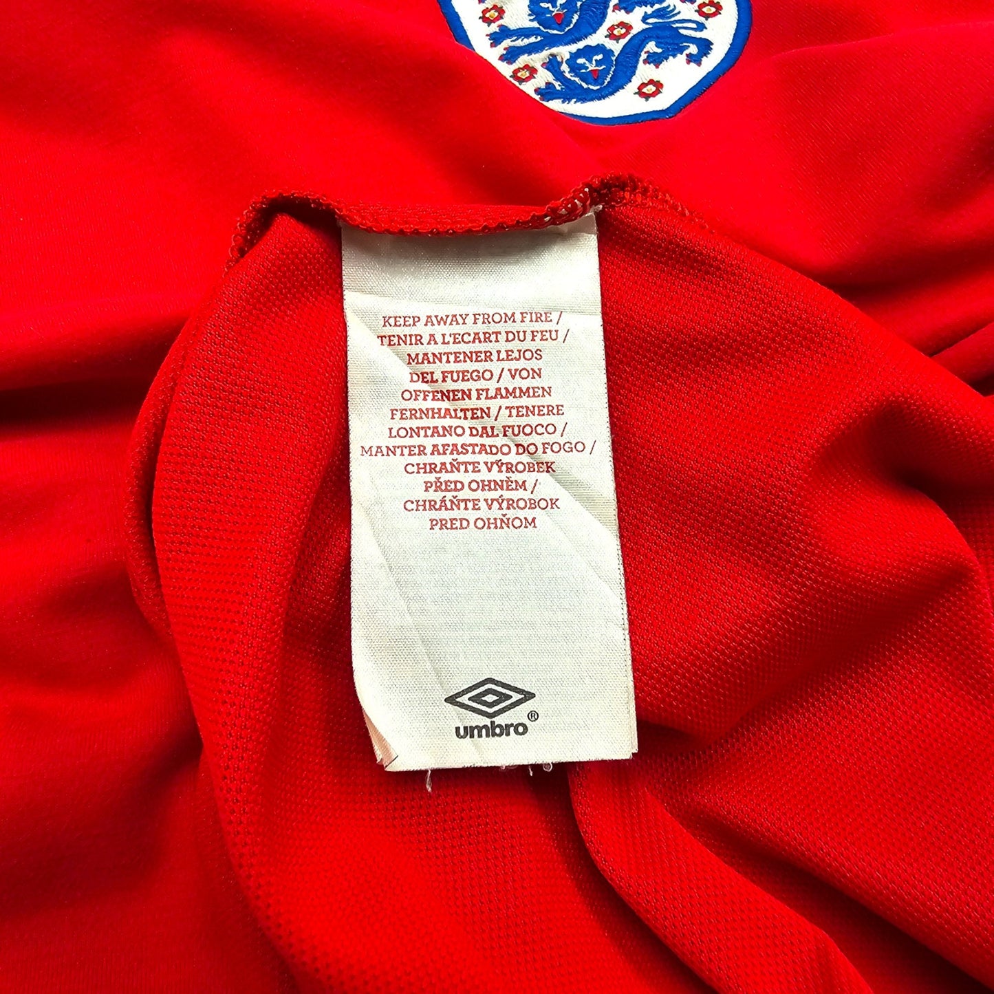 2010/11 England Away Football Shirt (XL) Umbro #11 J.Cole