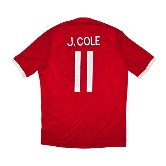 2010/11 England Away Football Shirt (XL) Umbro #11 J.Cole