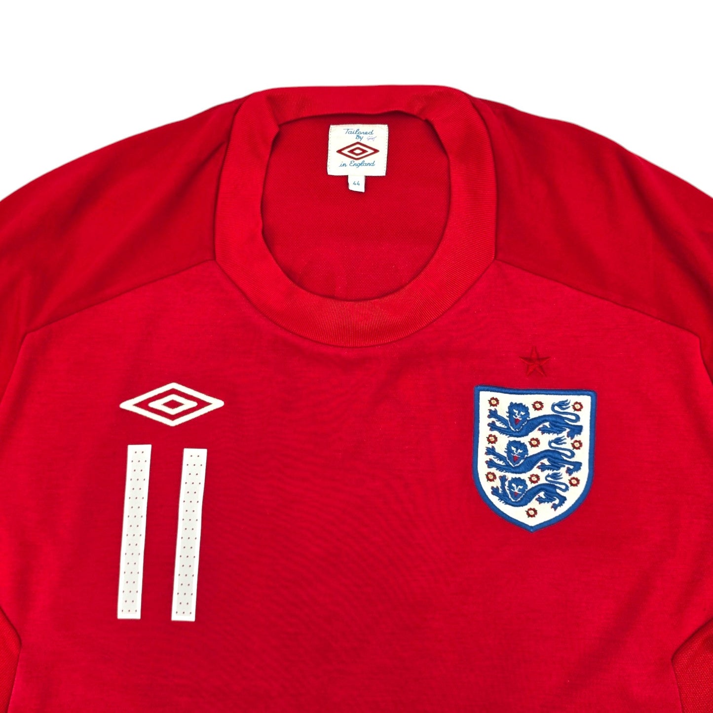 2010/11 England Away Football Shirt (XL) Umbro #11 J.Cole