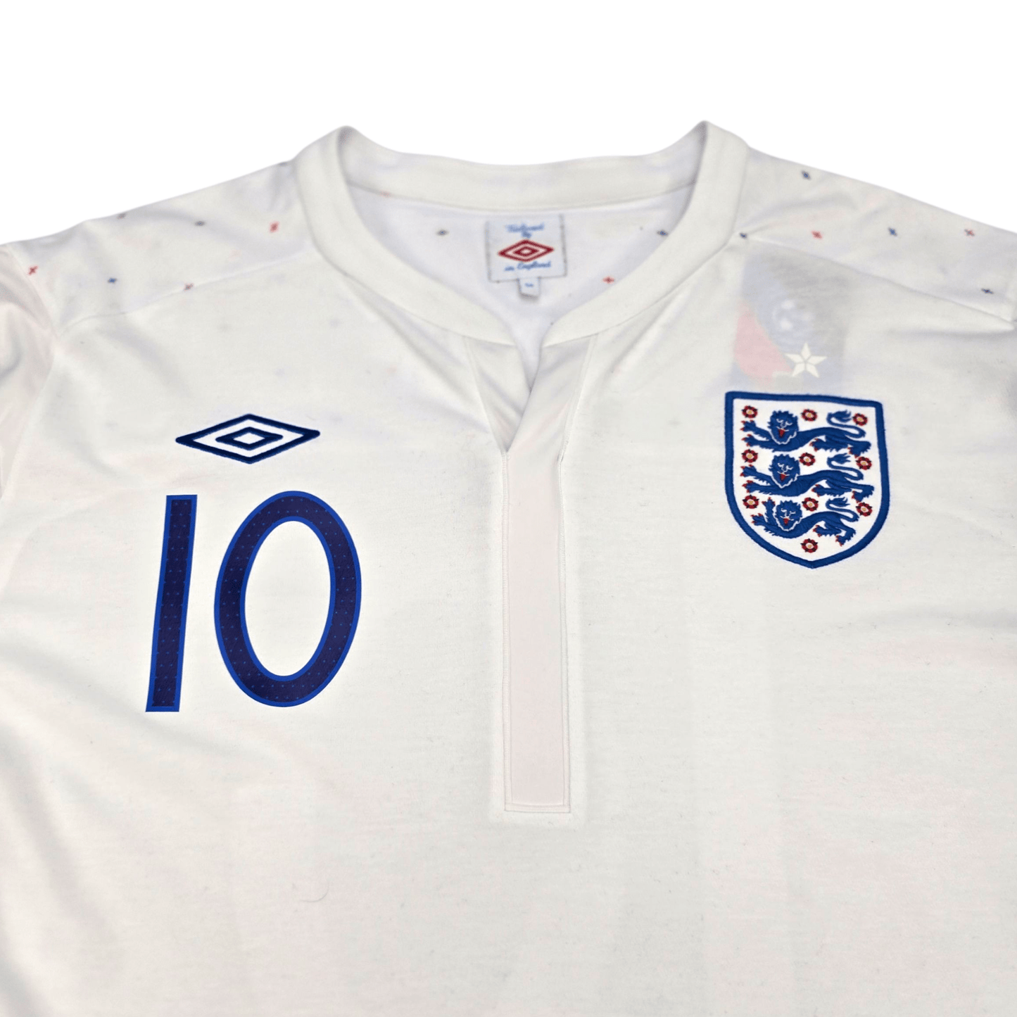 2010/11 England Home Football Shirt (2XL) Umbro #10 Rooney