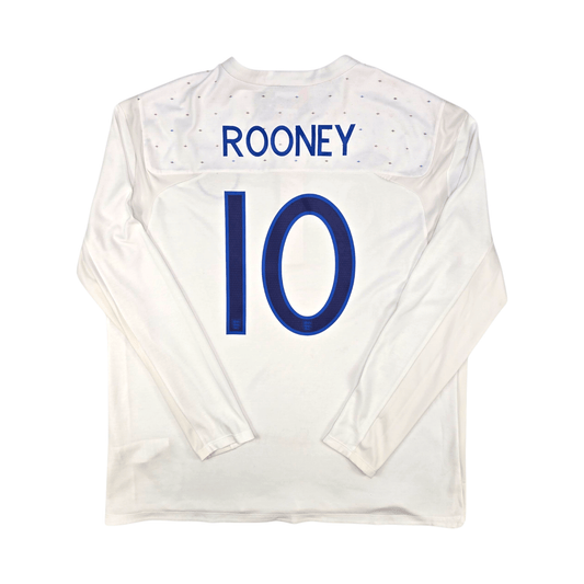 2010/11 England Home Football Shirt (2XL) Umbro #10 Rooney