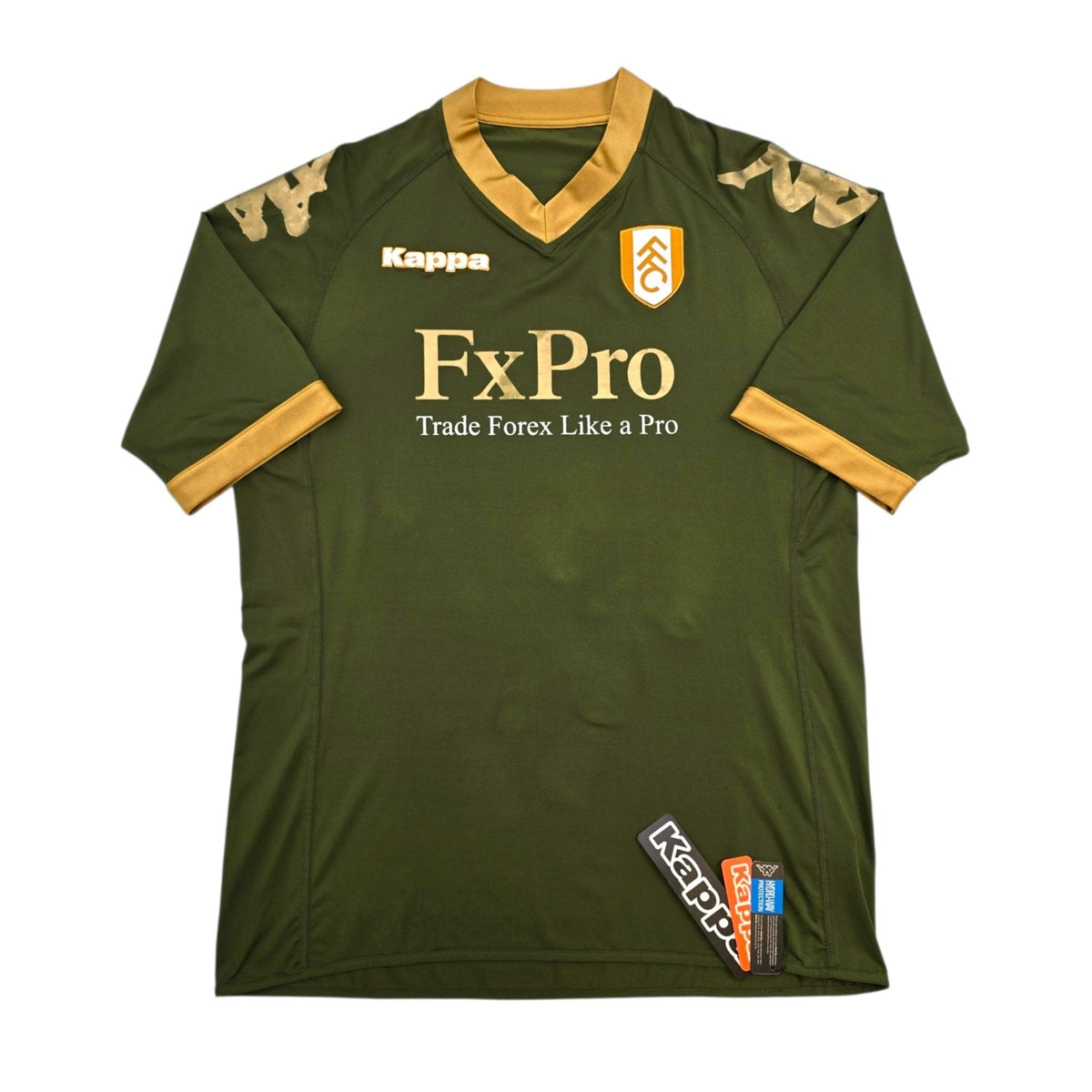 2010/11 Fulham Third Football Shirt (L) Kappa #16 Duff (BNWTs)