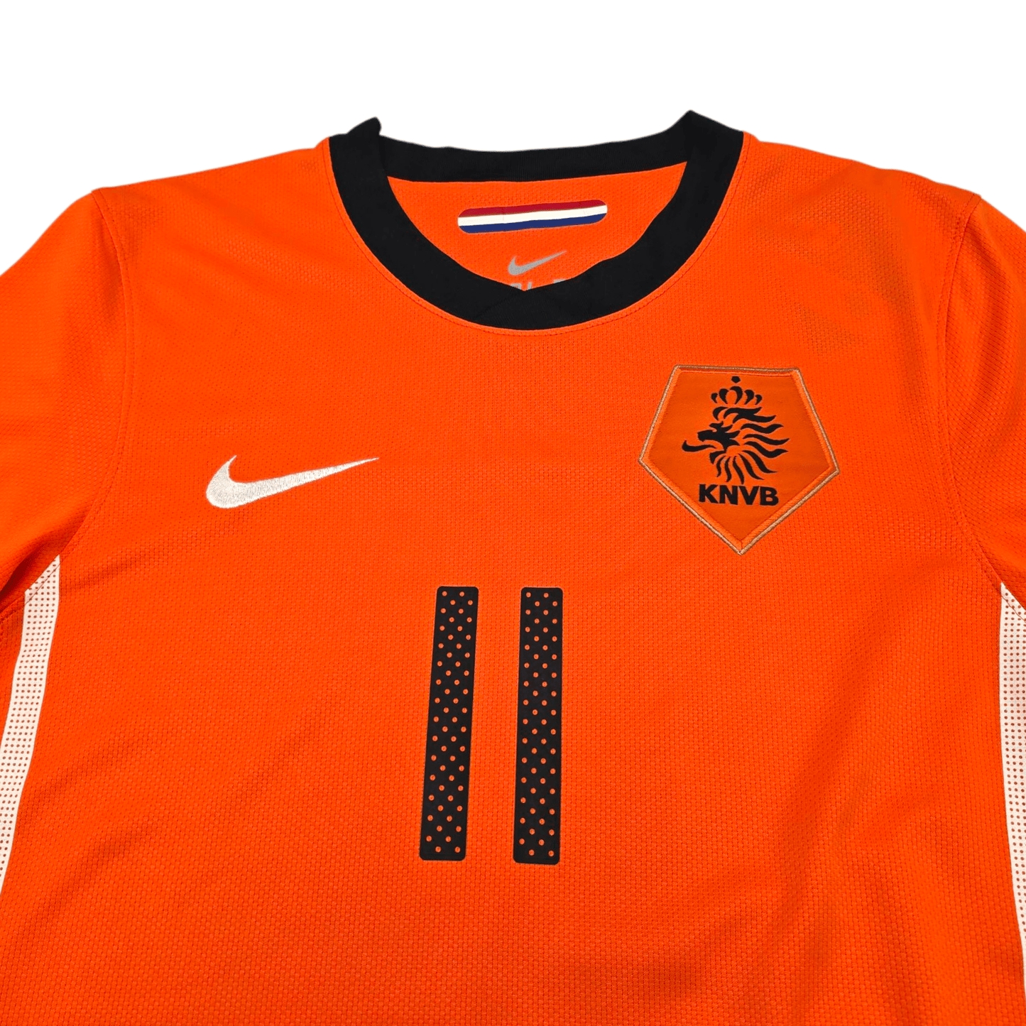 2010/11 Holland Home Football Shirt (S) Nike #11 Robben