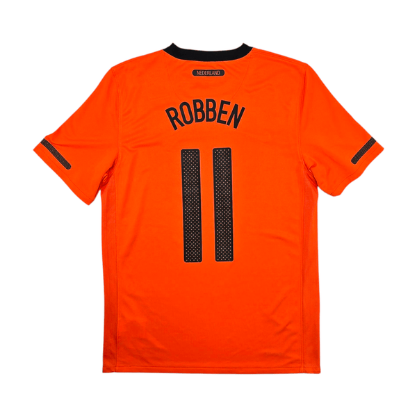 2010/11 Holland Home Football Shirt (S) Nike #11 Robben