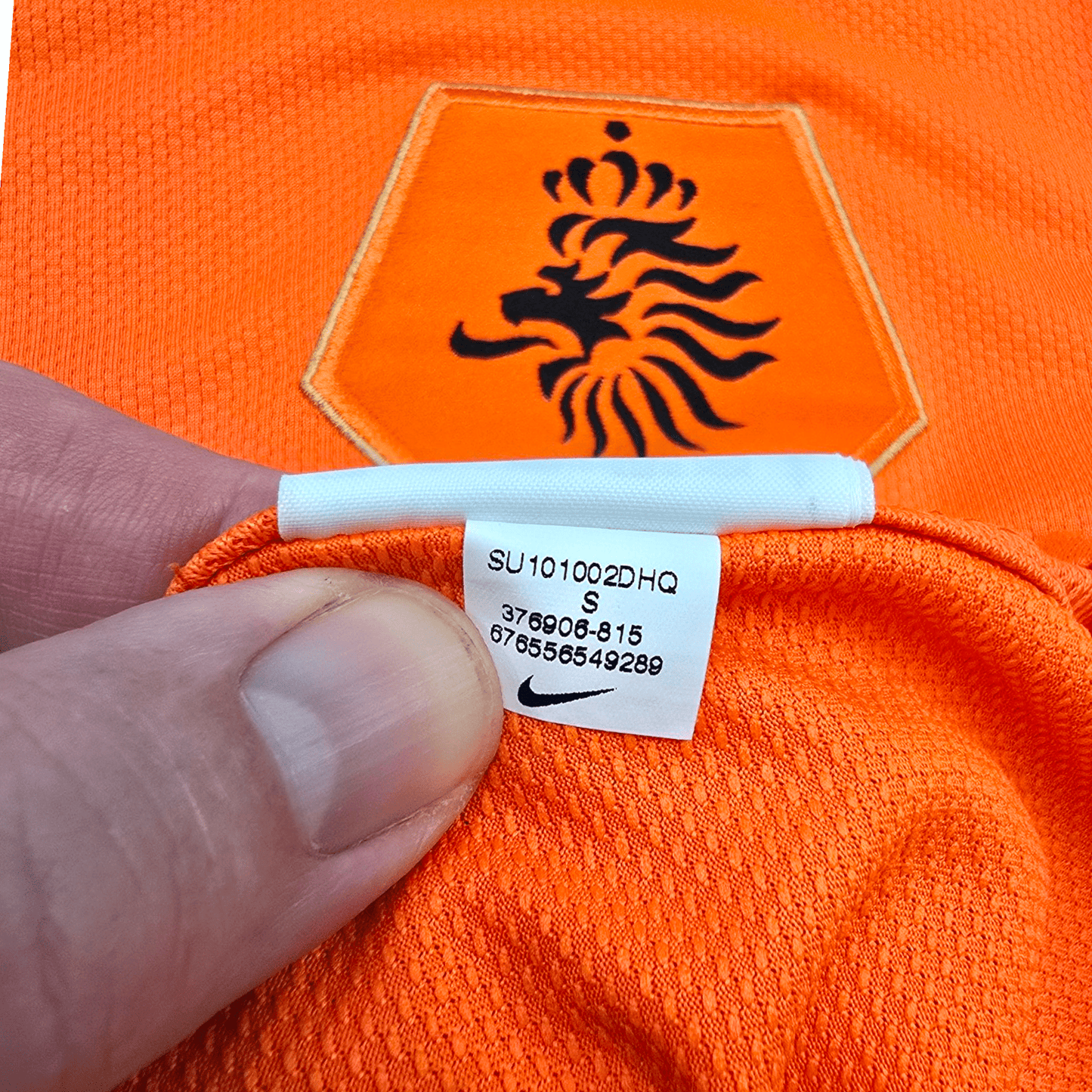 2010/11 Holland Home Football Shirt (S) Nike #11 Robben