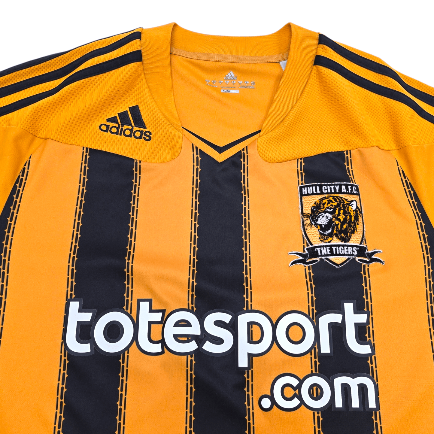 2010/11 Hull City Home Football Shirt (M) Adidas