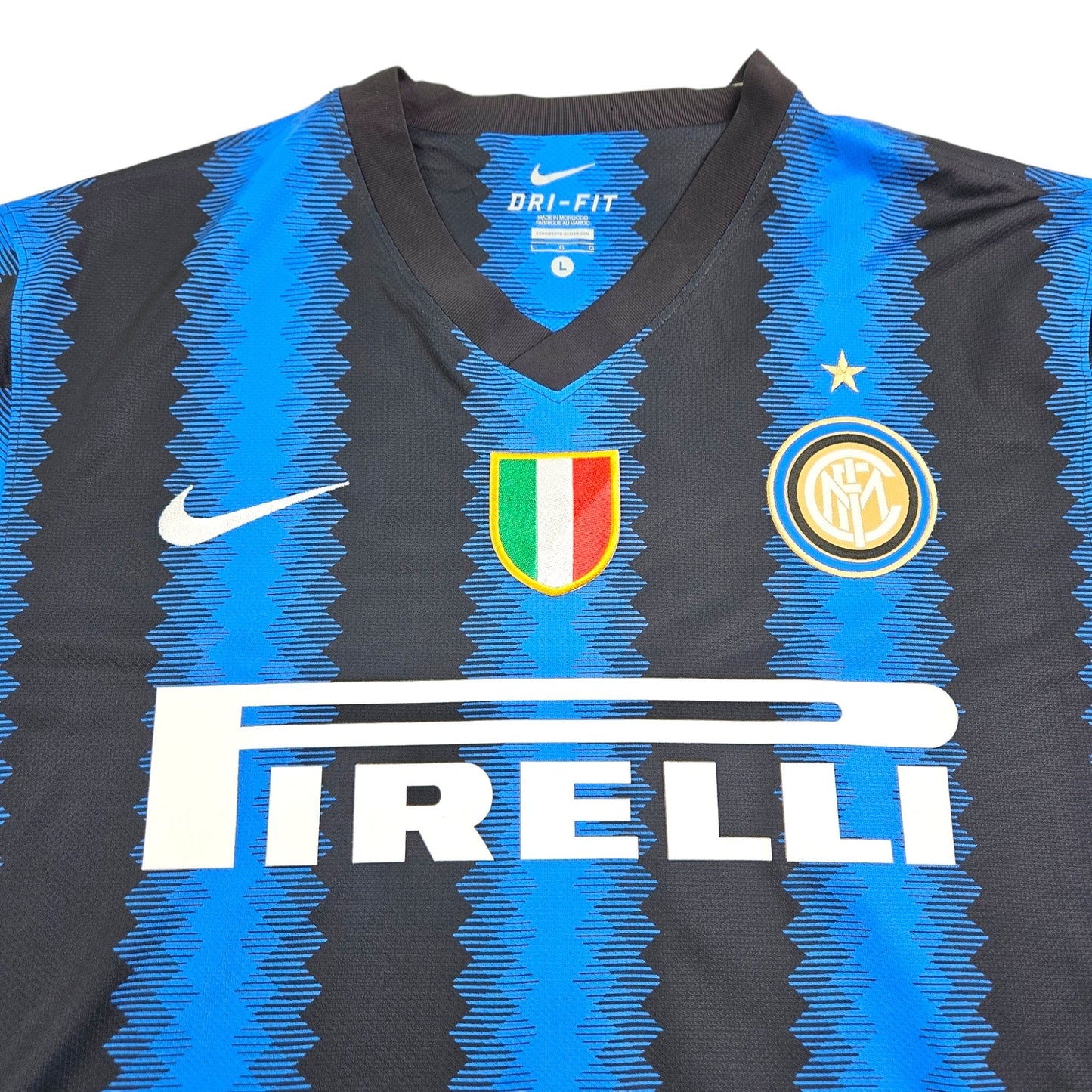 2010/11 Inter Milan Home Football Shirt (L) Nike #10 Sneijder