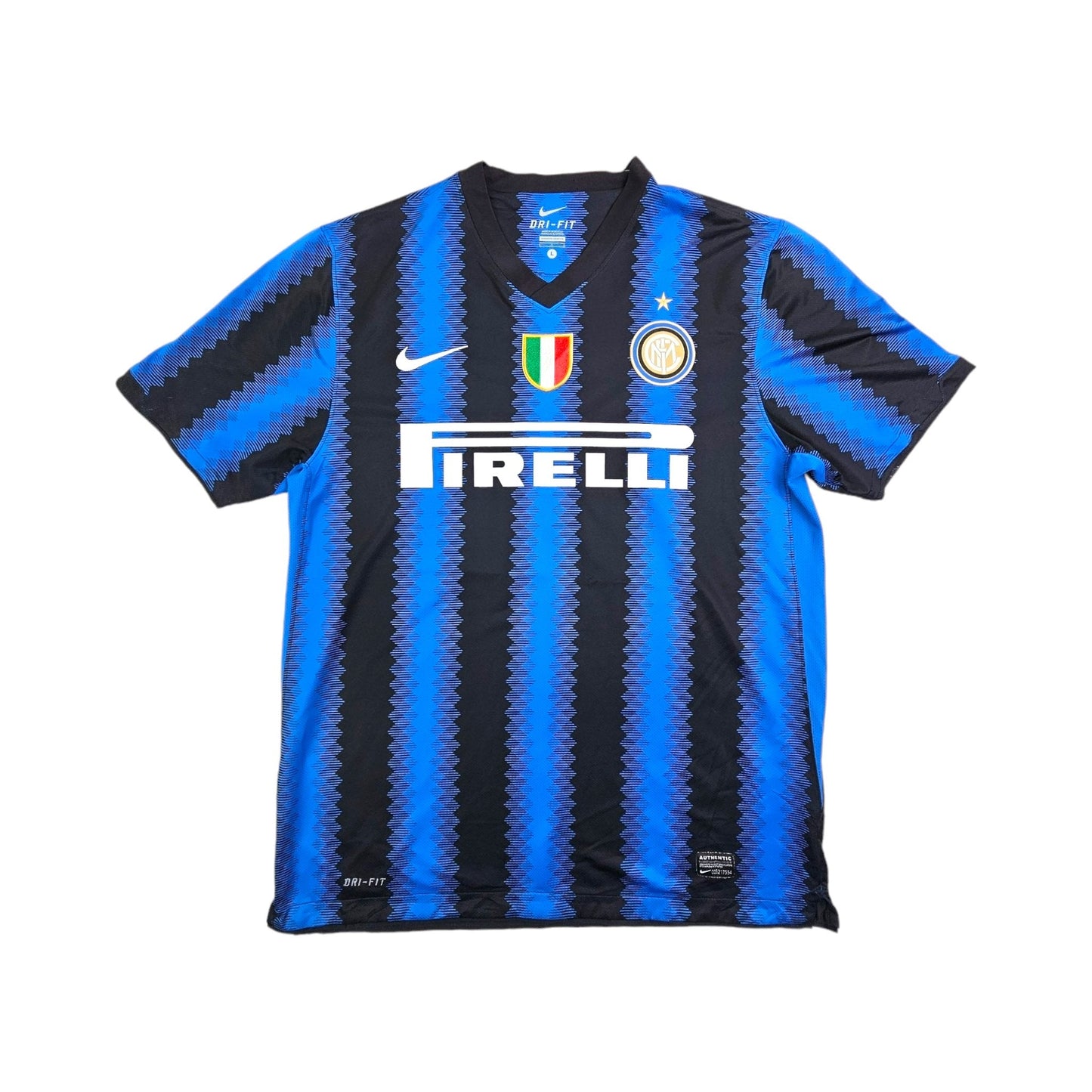 2010/11 Inter Milan Home Football Shirt (L) Nike #10 Sneijder