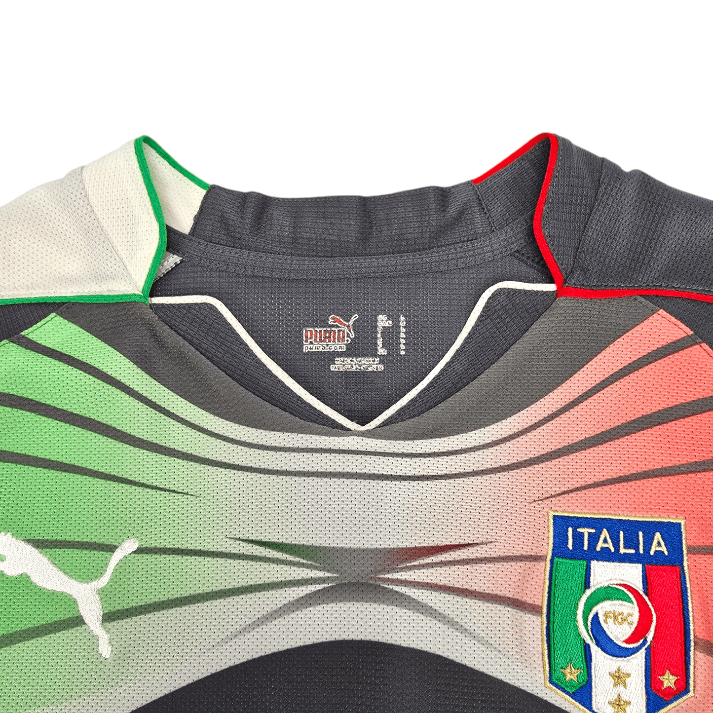 2010/11 Italy Goal Keeper Football Shirt (L) Puma #1 Buffon