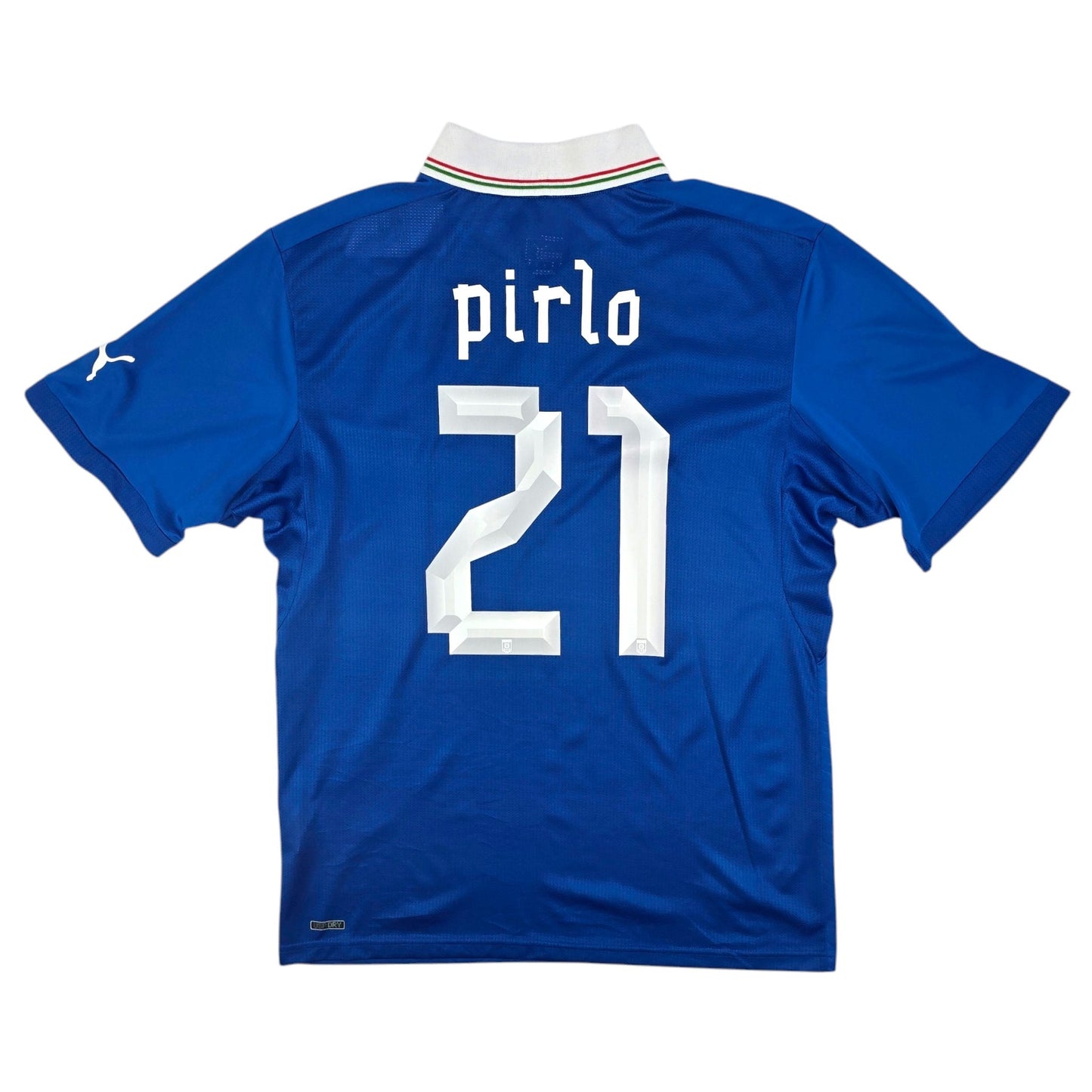2012/13 Italy Home Football Shirt (L) Puma #21 Pirlo