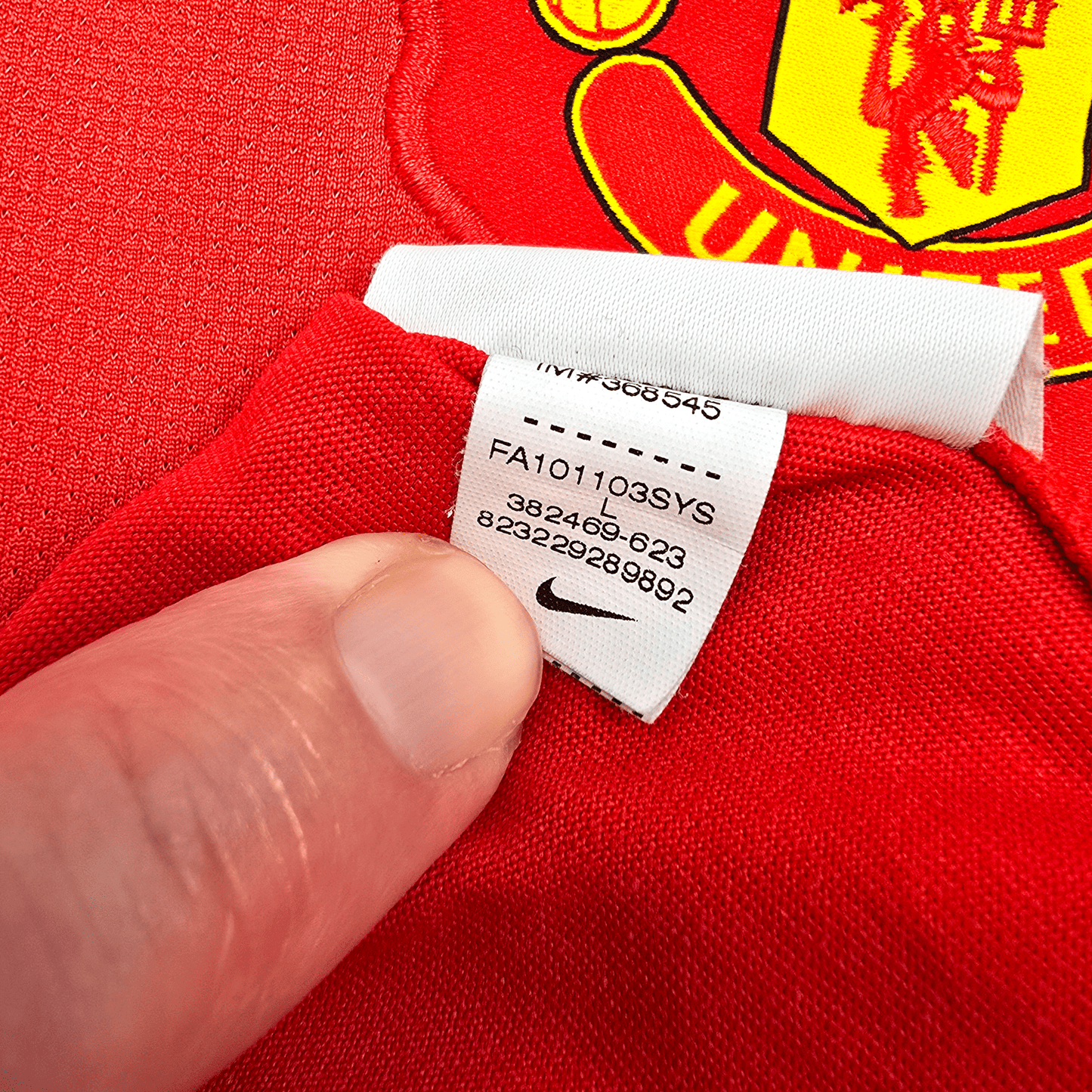 2010/11 Manchester United Home Football Shirt (L) Nike #14 Chicharito