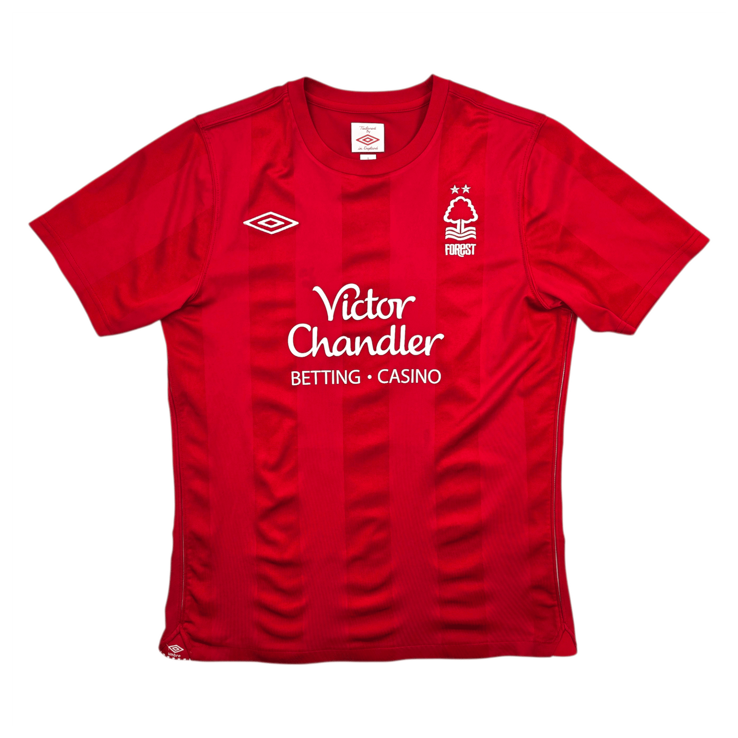 2010/11 Nottingham Forest Home Football Shirt (S) Umbro