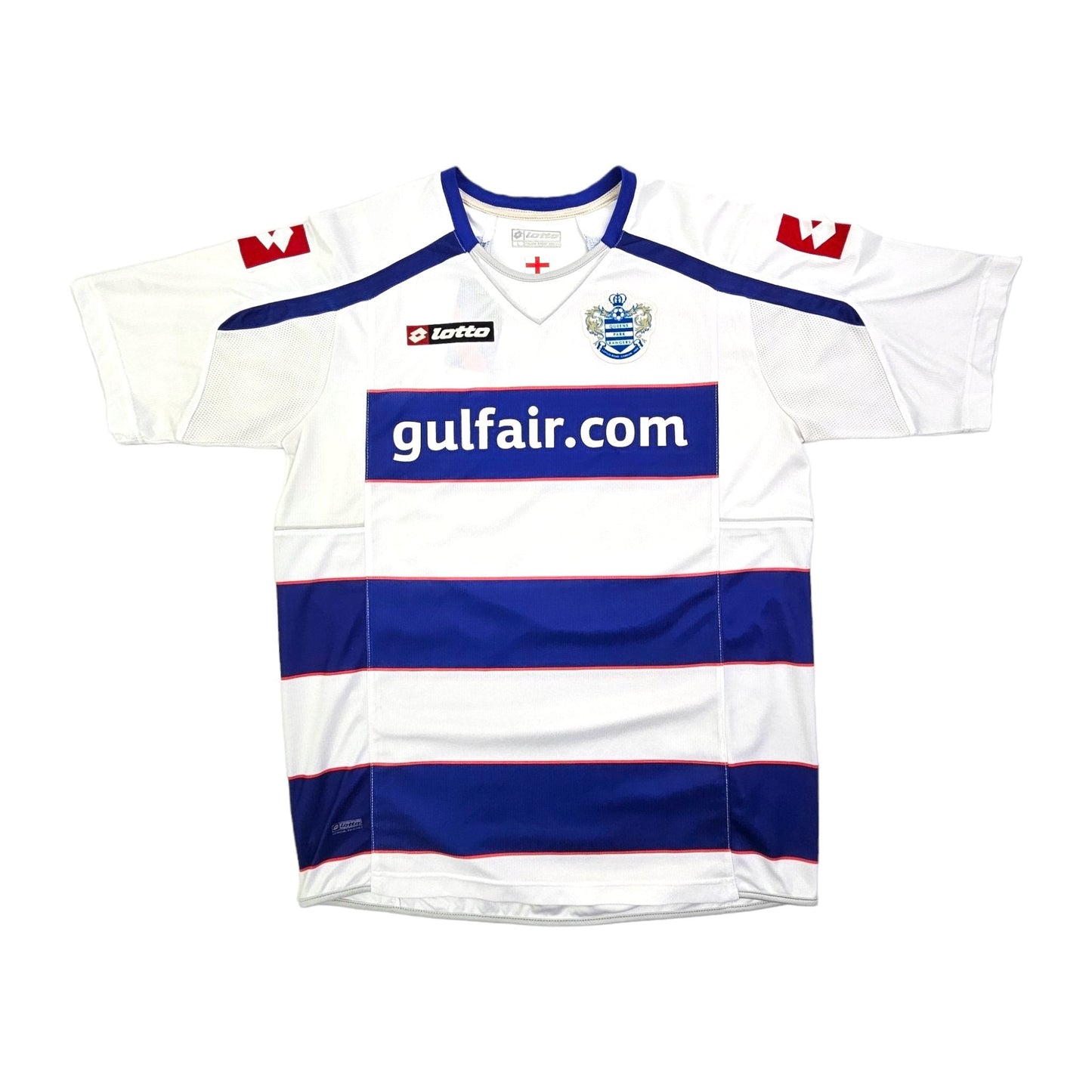 2010/11 Queens Park Rangers Home Football Shirt (L) Lotto #7 Taarabt