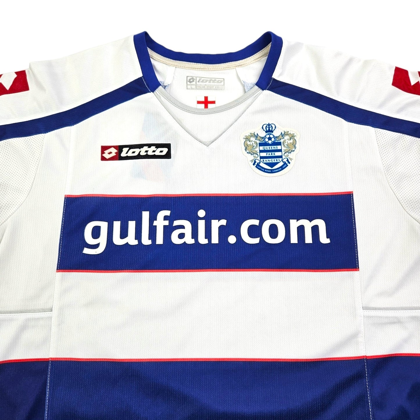 2010/11 Queens Park Rangers Home Football Shirt (L) Lotto #7 Taarabt