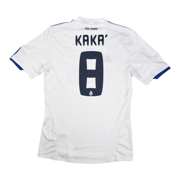 2010/11 Real Madrid Home Football Shirt (M) Adidas #8 Kaka