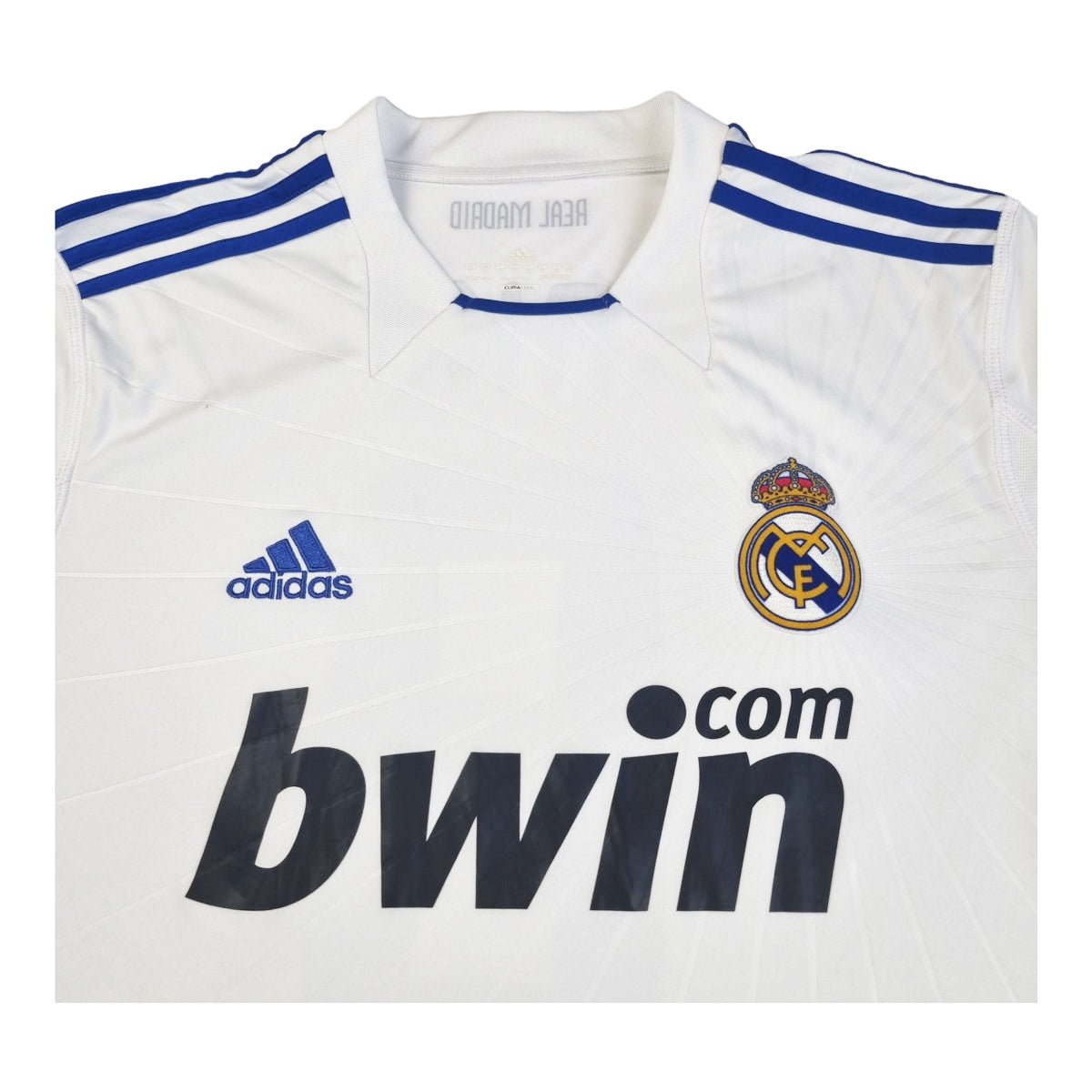 2010/11 Real Madrid Home Football Shirt (M) Adidas #8 Kaka