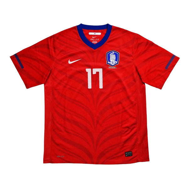 2010/11 South Korea Home Football Shirt (L) Nike #17 Chungyong