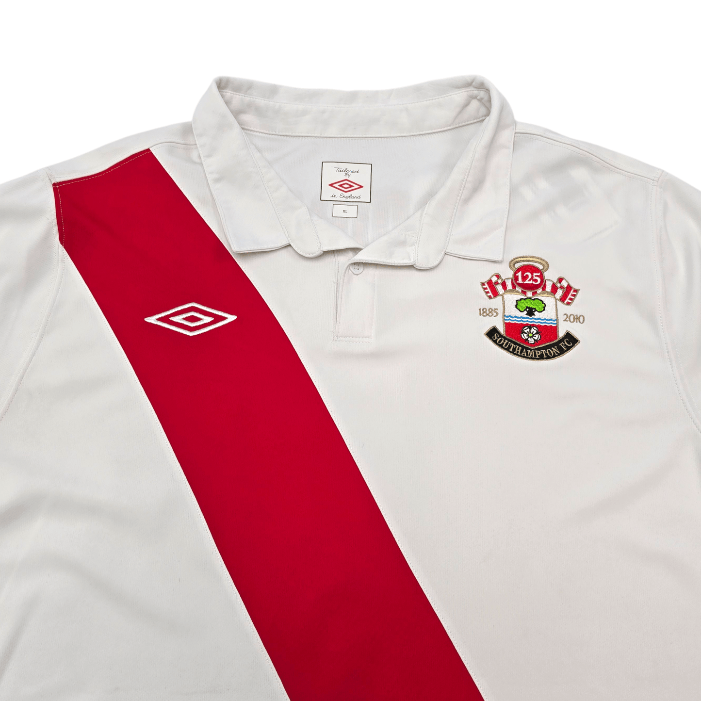 2010/11 Southampton Home Football Shirt (XL) Umbro #7 Lambert
