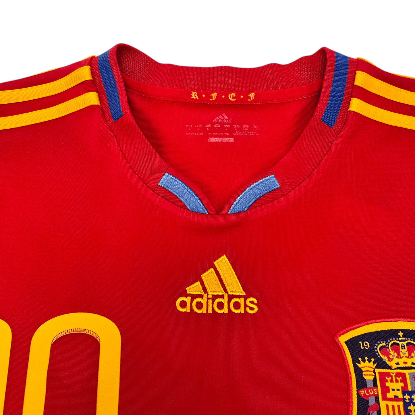 2010/11 Spain Home Football Shirt (L) Adidas #10 Fabregas