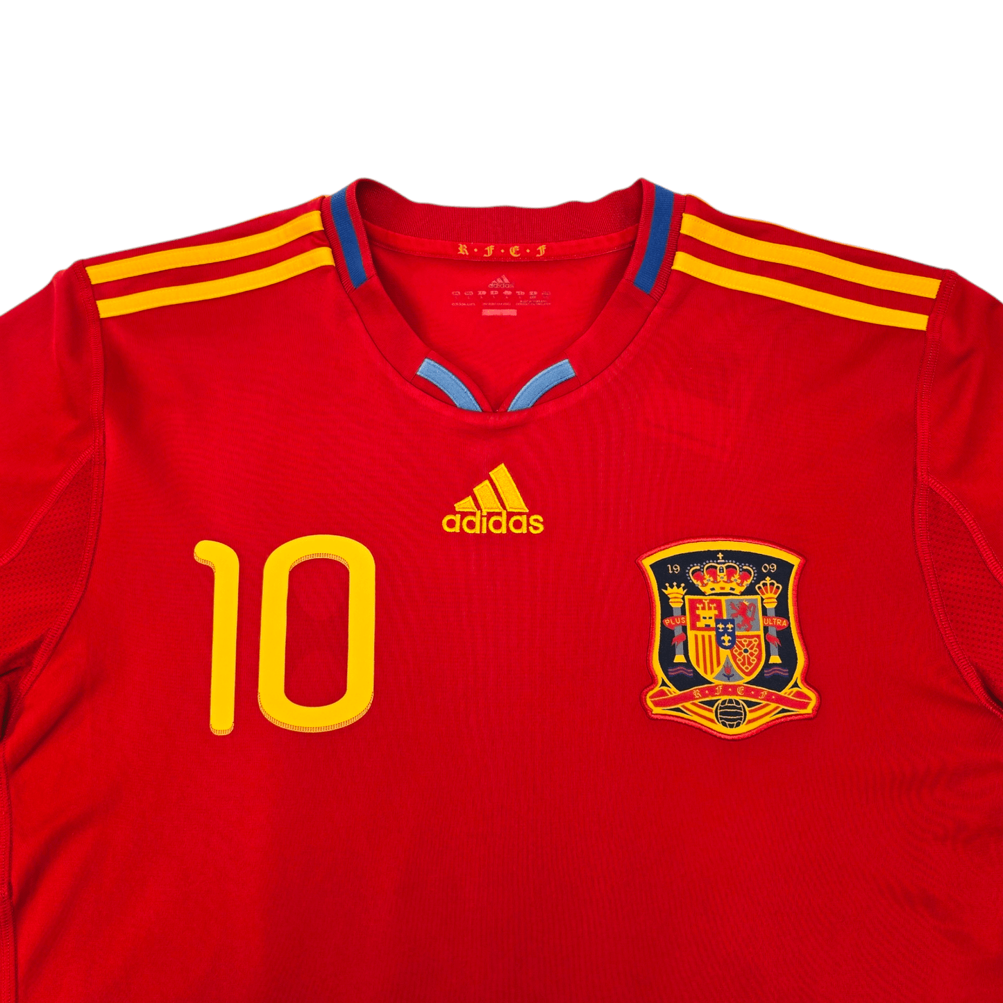2010/11 Spain Home Football Shirt (L) Adidas #10 Fabregas