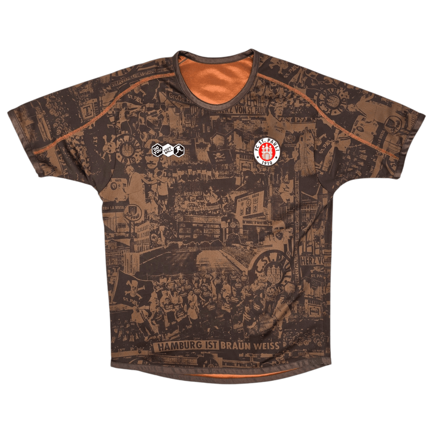 2010/11 St Pauli Home Football Shirt (M) DoYouFootball (Special Edition)