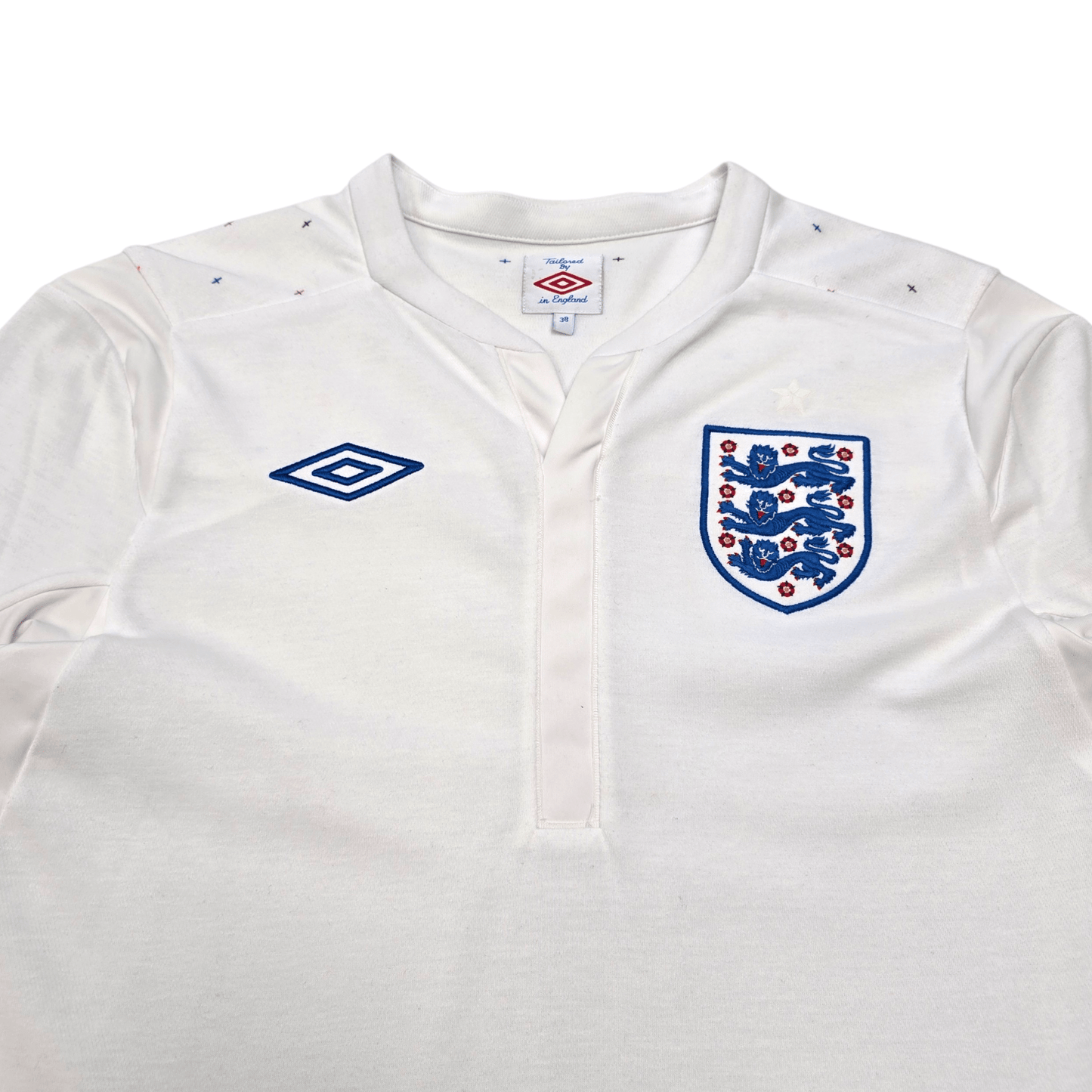 2010/12 England Home Football Shirt (M) Umbro
