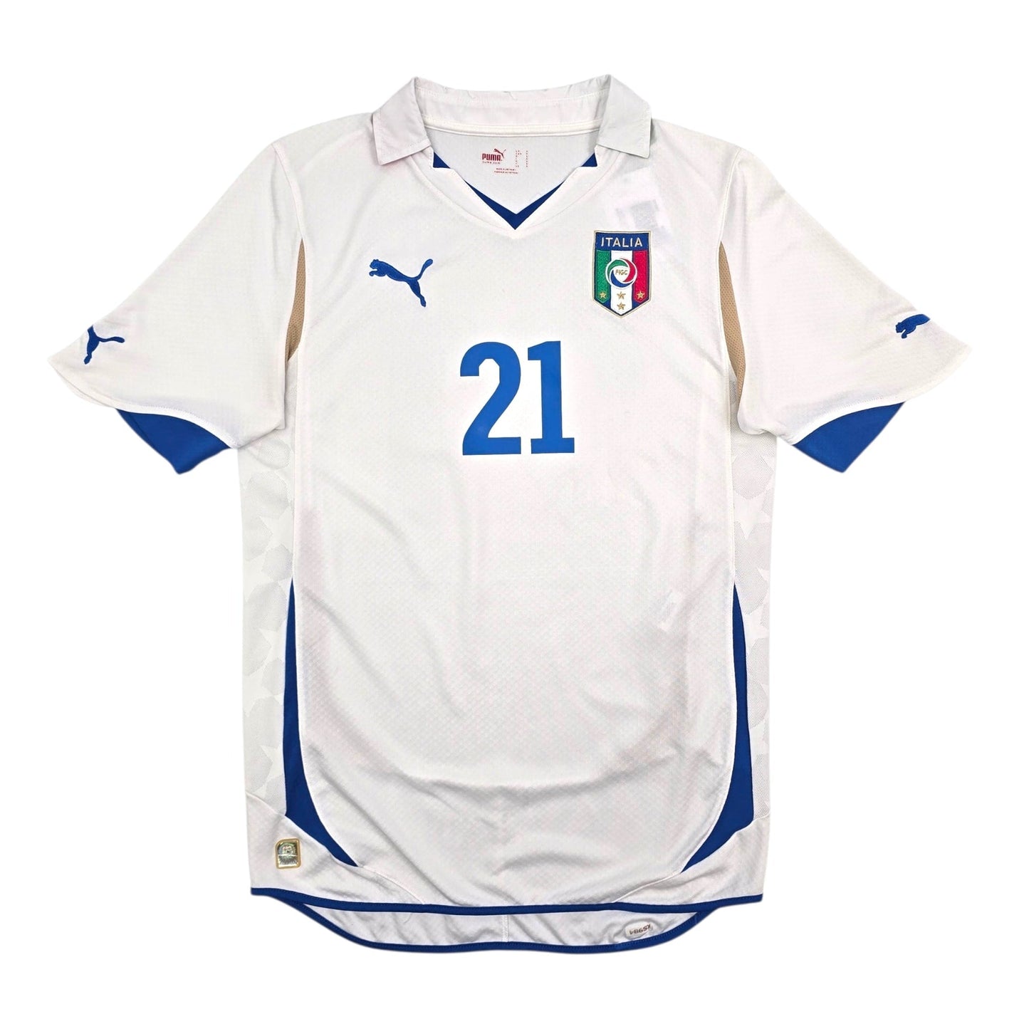 2010/12 Italy Away Football Shirt (S) Puma #21 Pirlo