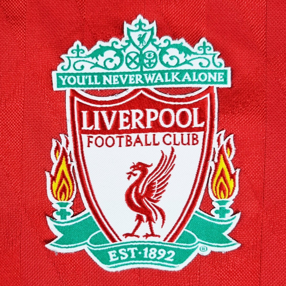 2010/12 Liverpool Home Football Shirt (L) Adidas