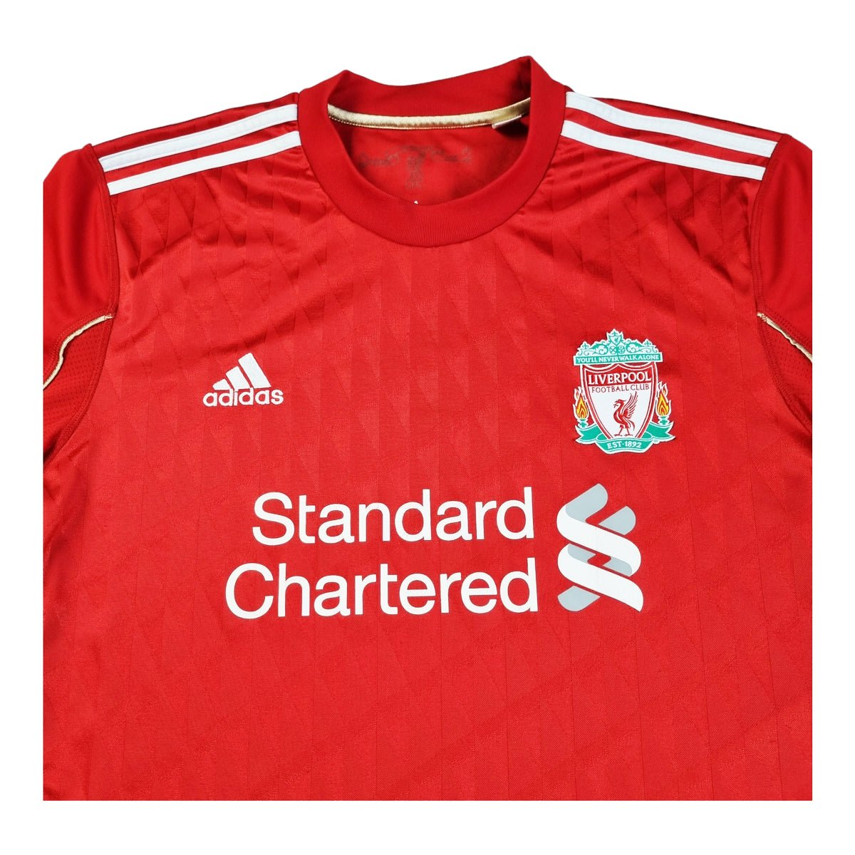 2010/12 Liverpool Home Football Shirt (L) Adidas