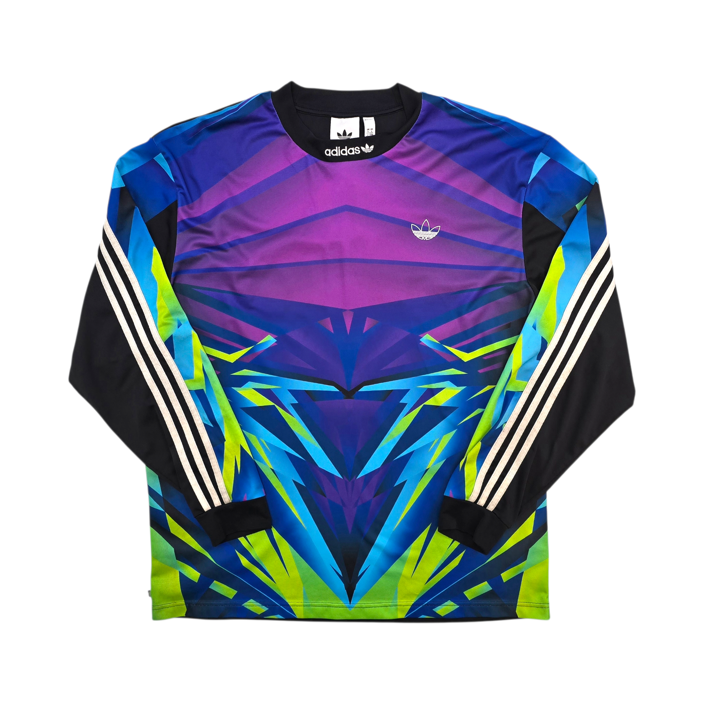 2010s Template Goal Keeper Football Shirt (L) Adidas (Purple)
