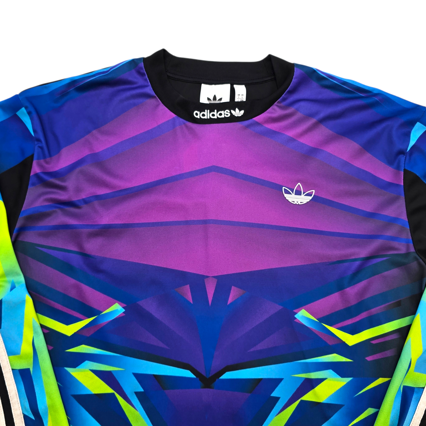 2010s Template Goal Keeper Football Shirt (L) Adidas (Purple)