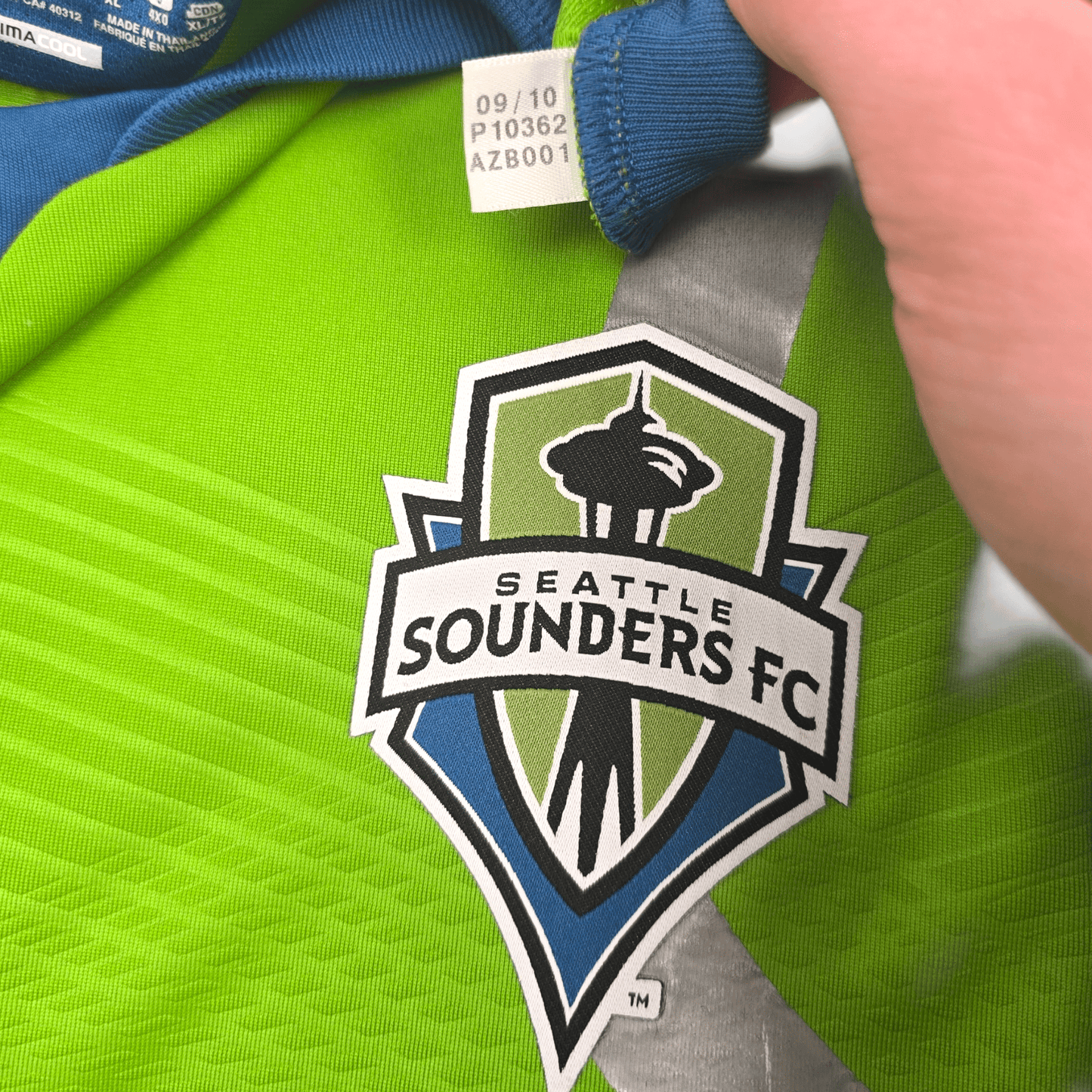 2011 Seattle Sounders Home Football Shirt (XL) Adidas