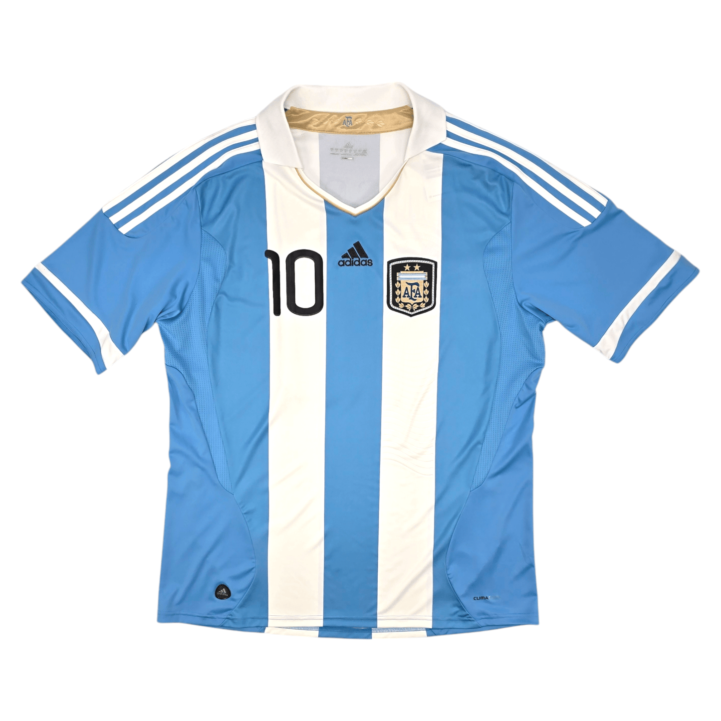2011/12 Argentina Home Football Shirt (2XL) Adidas #10 Messi