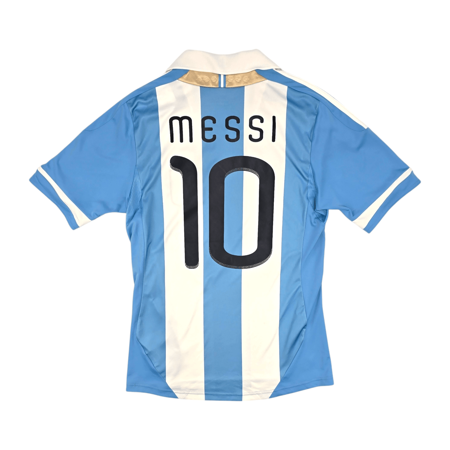 2011/12 Argentina Home Football Shirt (M) Adidas #10 Messi