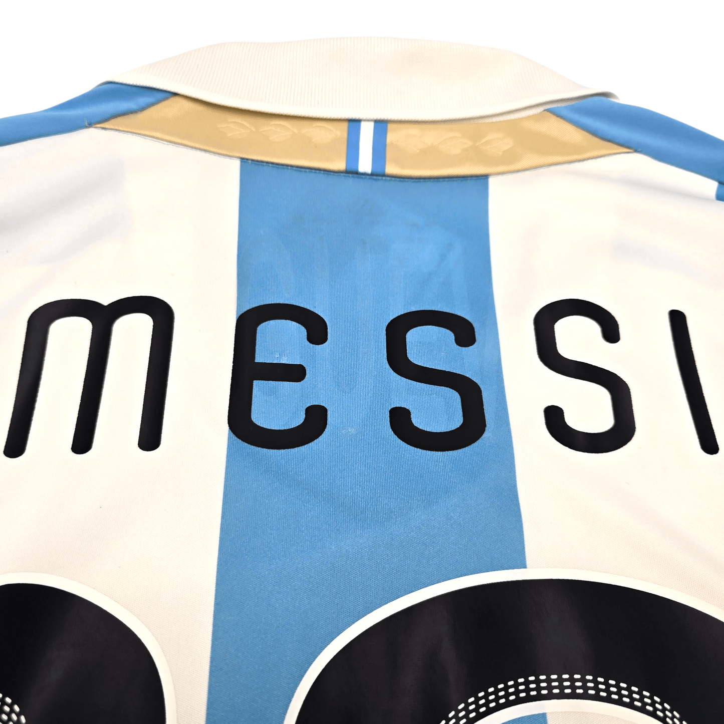 2011/12 Argentina Home Football Shirt (M) Adidas #10 Messi